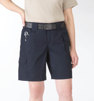 Taclite shorts, Front,  fra 5.11 Tactical. Farven Dark Navy.