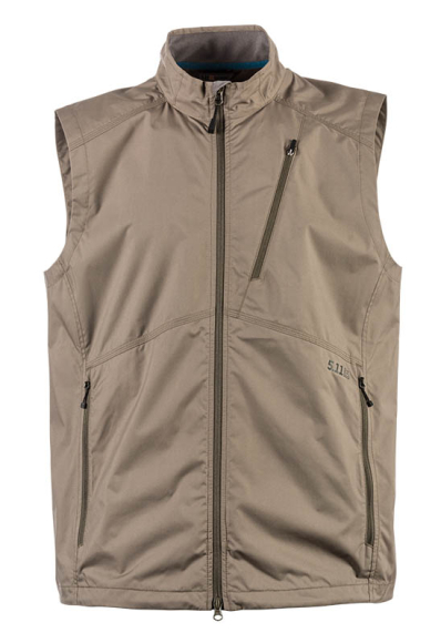 5.11 Tactical CASCADIA Windbreaker Vest, Stampede, fronten.