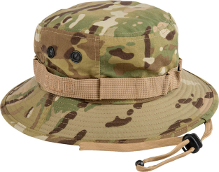5.11 Tactical Boonie Hat, Multicam, Molle rem, vantilationshuller og hagerem