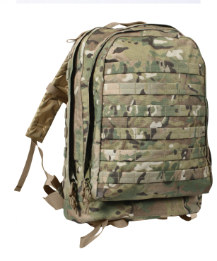 Rothco MOLLE II 3-days Assault Pack Multicam